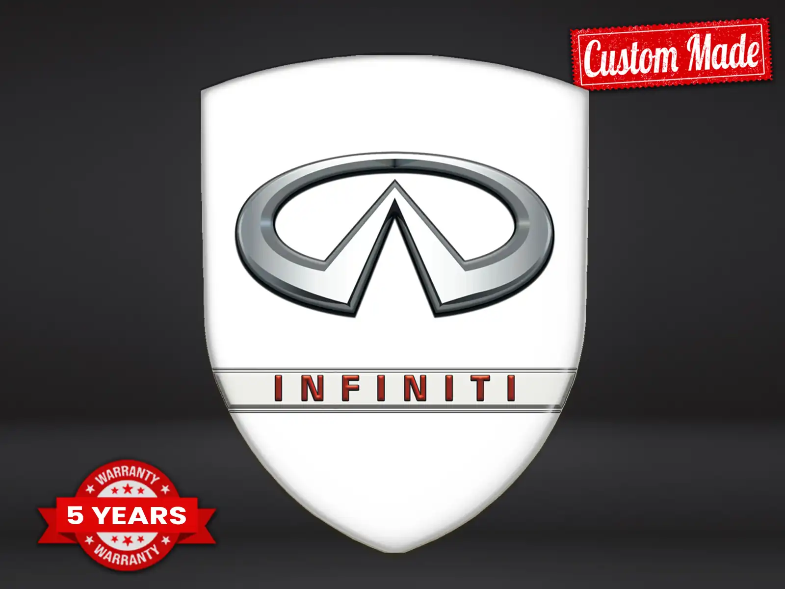 Infiniti Vinyle Auto Course Personnalisable Robuste